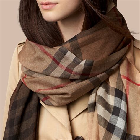 silk and wool burberry scarf|Burberry wool and cashmere scarf.